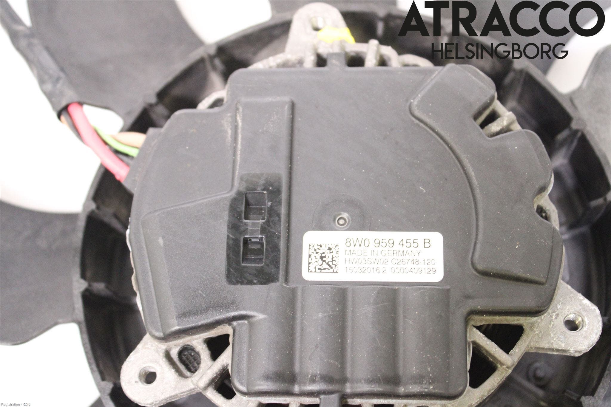 Audi A4/S4 B9 16-19 Kylfläkt El