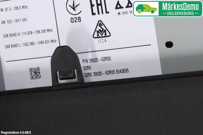 Suzuki IGNIS 01-20 Cd Radio - Multimediapanel