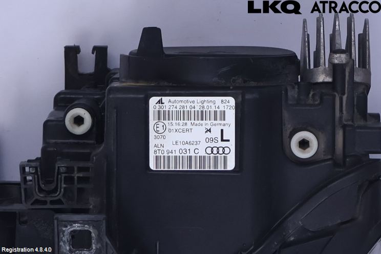 Audi A5 07-16 Strålkastare Vänster