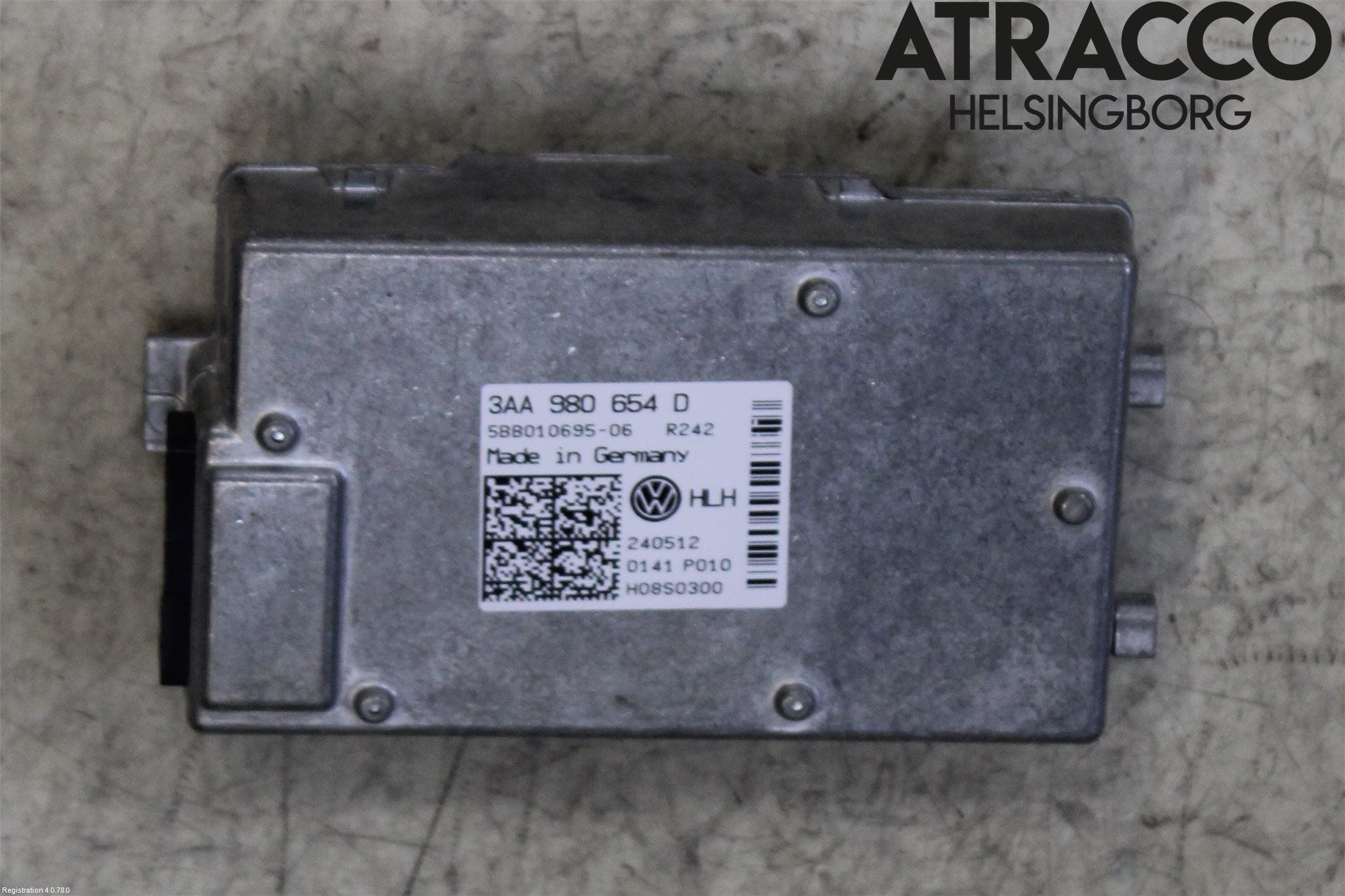 Volkswagen VW PASSAT CC 08-16 Sensor Aktivt Kollisionsskydd