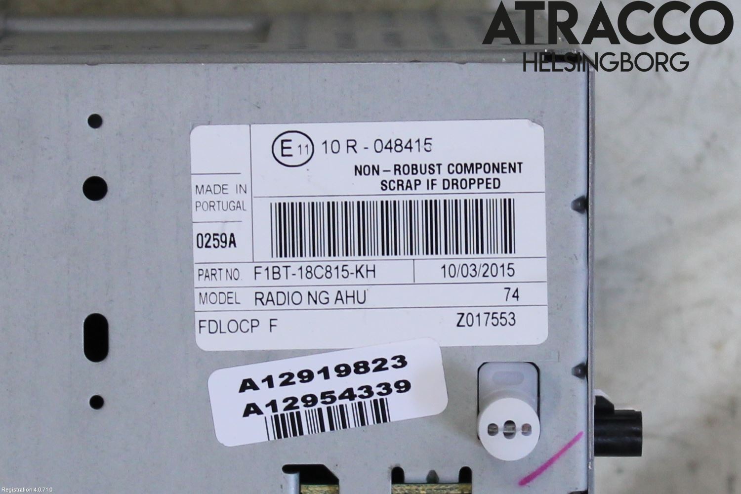 Ford FOCUS 15-18 Cd Radio - Multimediapanel