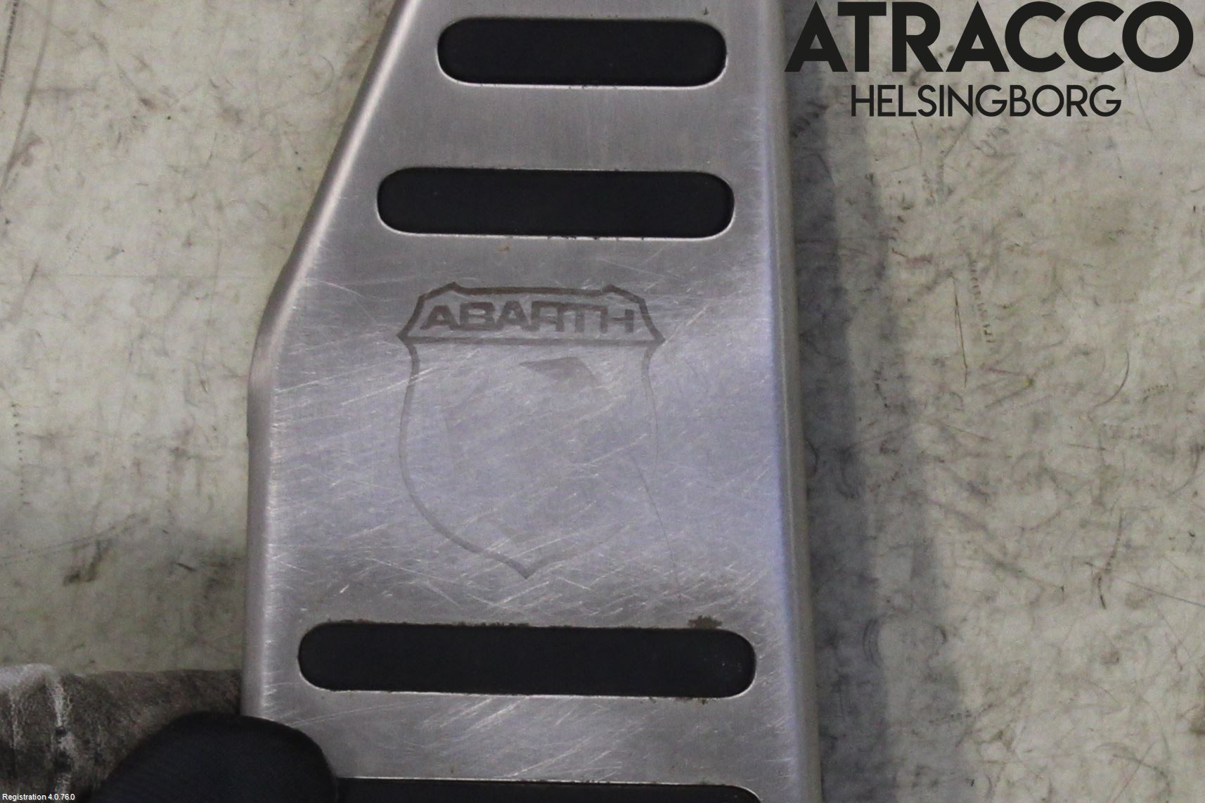 Fiat 500 07- Fotsteg