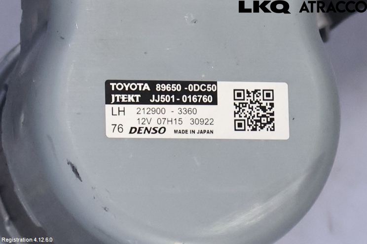 Toyota YARIS XP21 20- Rattaxelagg Med Inb Servo