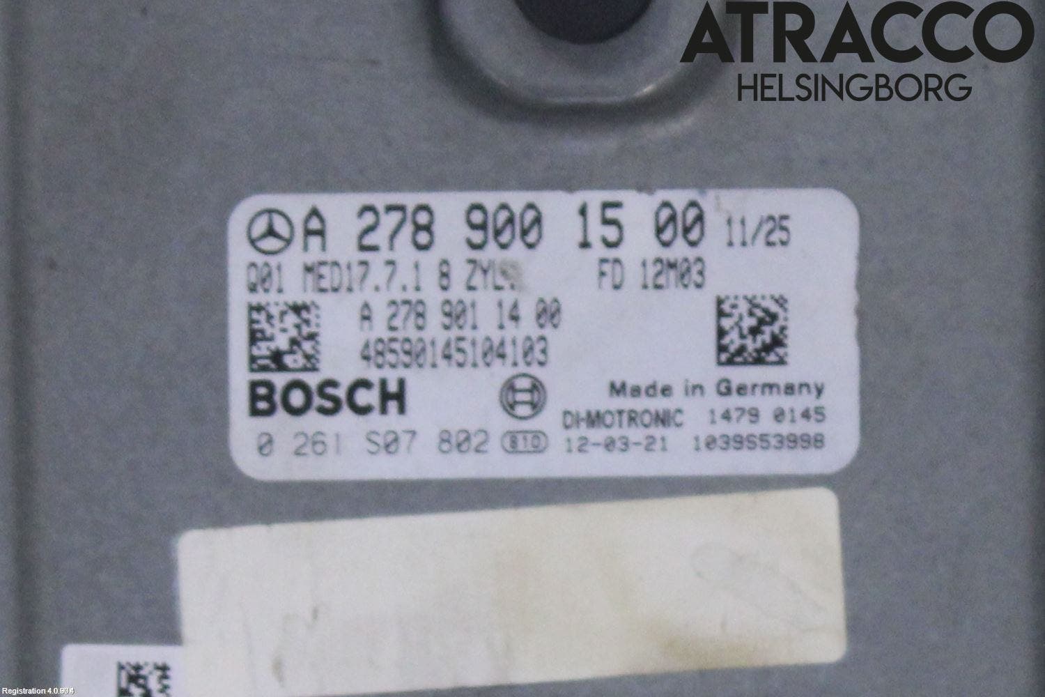 Mercedes-Benz MB CLS (C218/X218) 11-17 Styrenhet Insprut Bensin