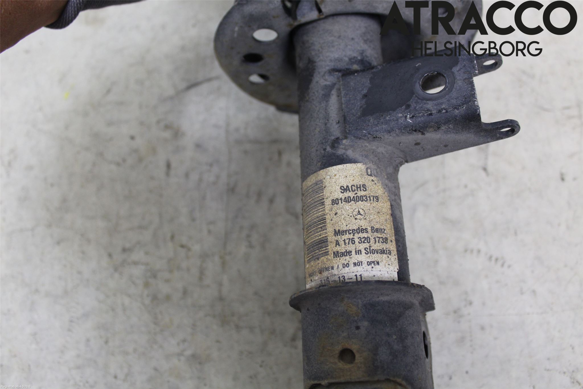 Mercedes-Benz MB A-KLASS (W176) 13-18 Fjäderben Fram Vänster
