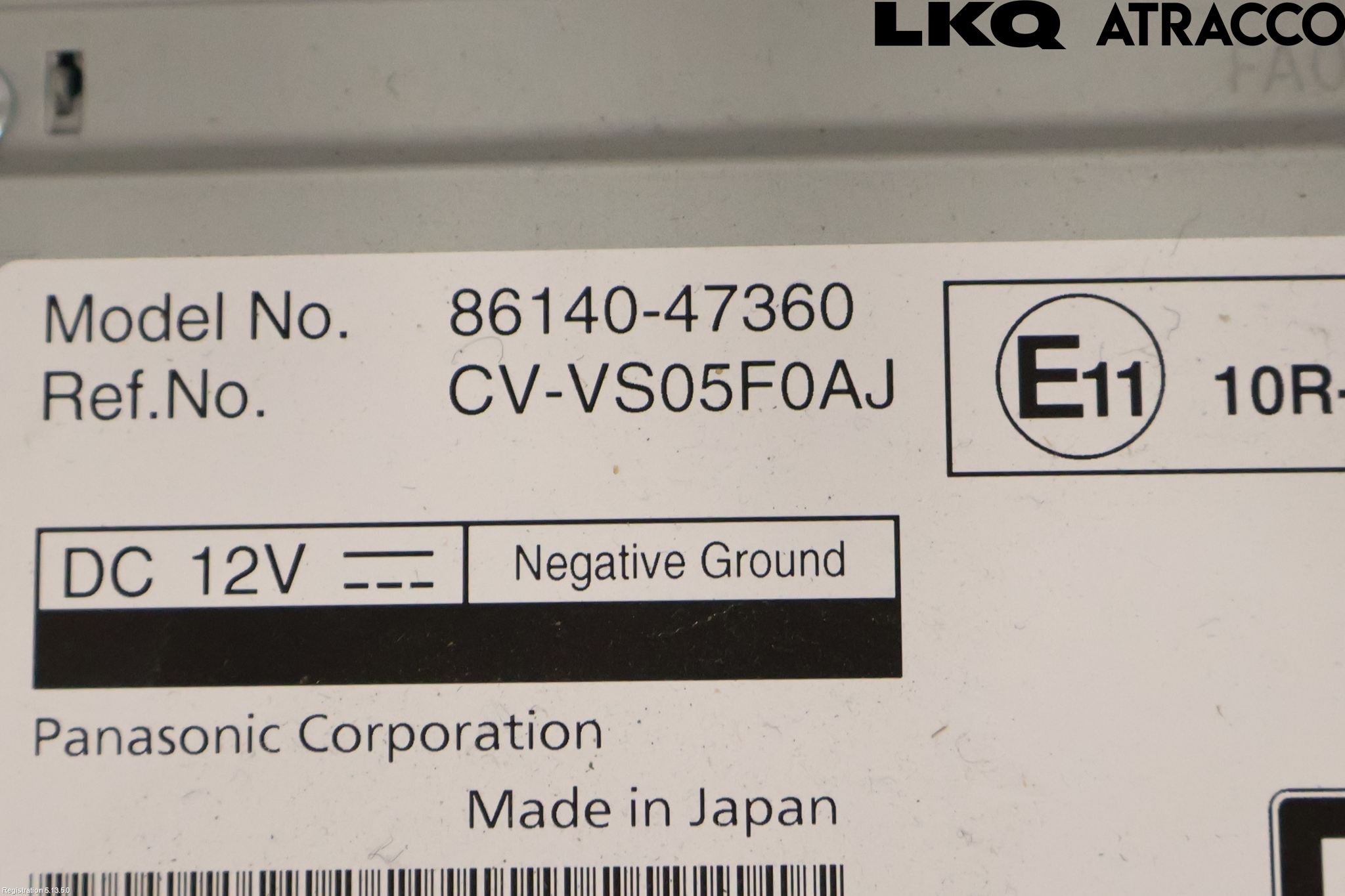Toyota PRIUS (ZVW50) 16-21 Cd Radio - Multimediapanel