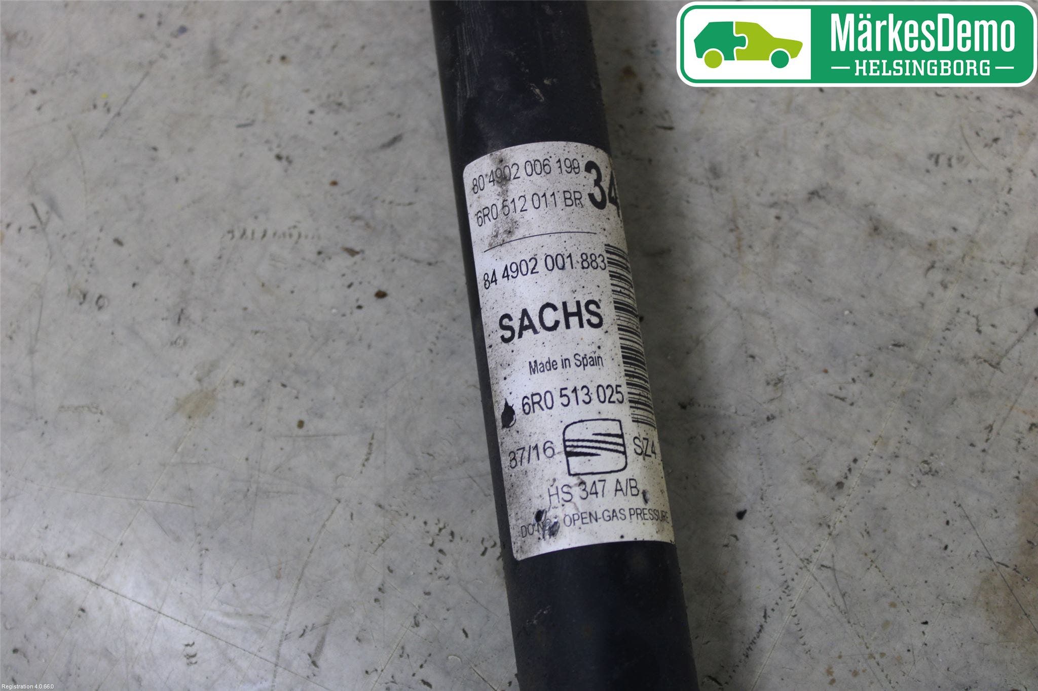 Seat IBIZA IV 08-16 Stötdämpare Bak