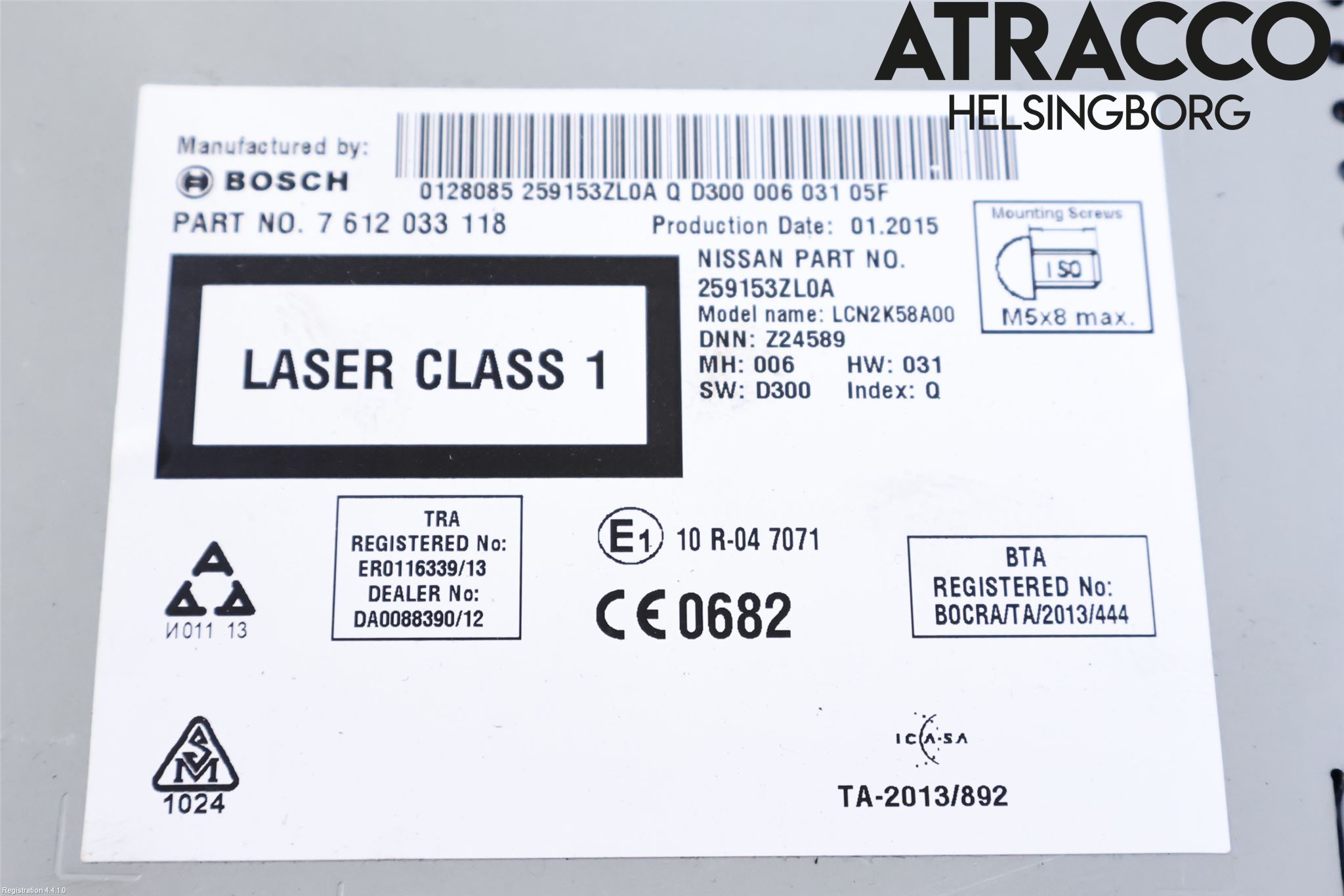 Nissan PULSAR Gps Navigator