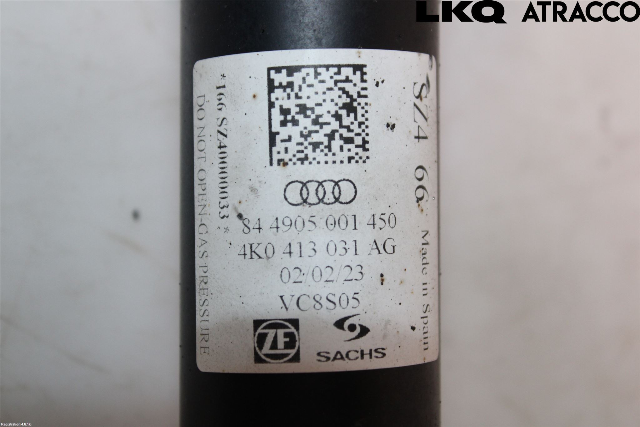 Audi A6 F2/C8 19- Fjäderben Fram Vänster