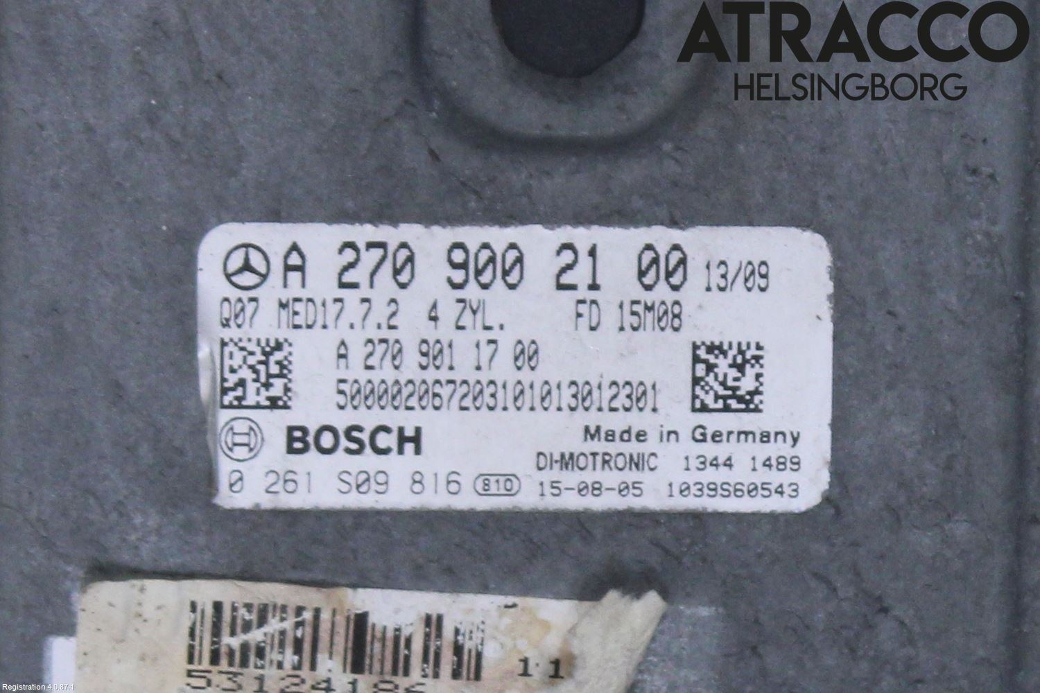 Mercedes-Benz MB CLA-KLASS (C117/X117) 13-19 Styrenhet Insprut Bensin