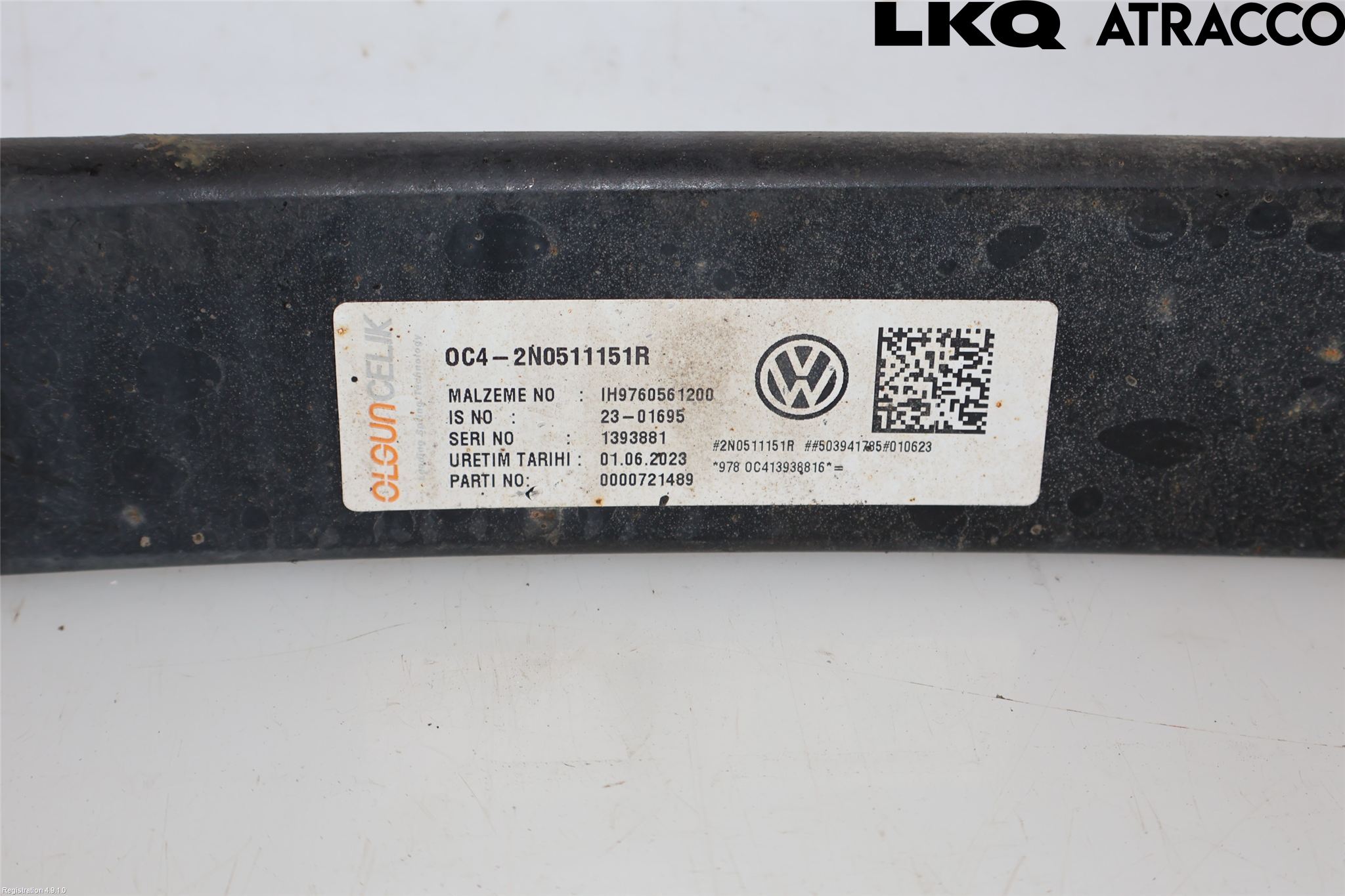 Volkswagen VW CRAFTER II / E-CRAFTER 17- Fjäder Bak Blad