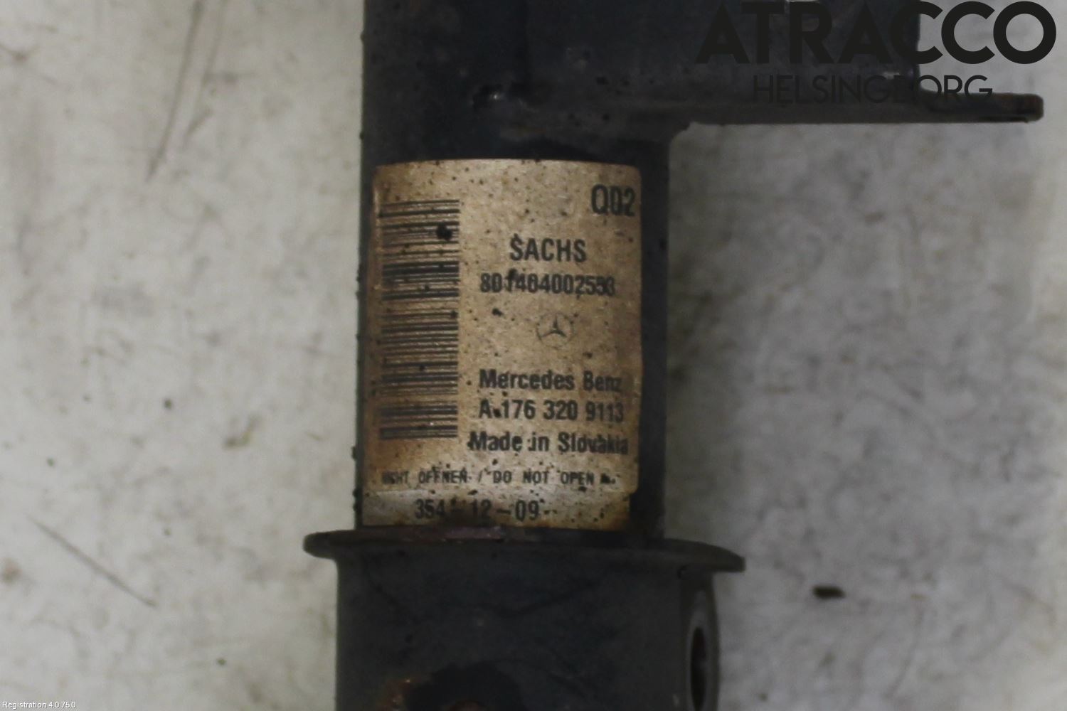 Mercedes-Benz MB A-KLASS (W176) 13-18 Fjäderben Fram Vänster