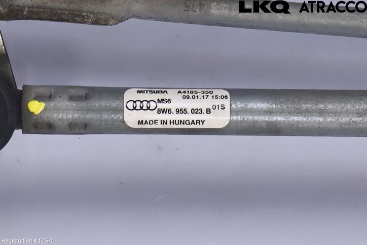 Audi A5 17- Torkarmekanism Vindruta