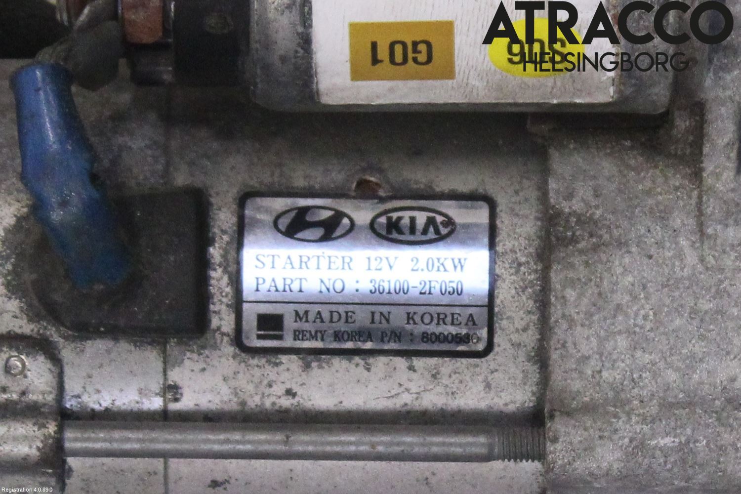 Hyundai SANTA FE 13-18 Startmotor Diesel