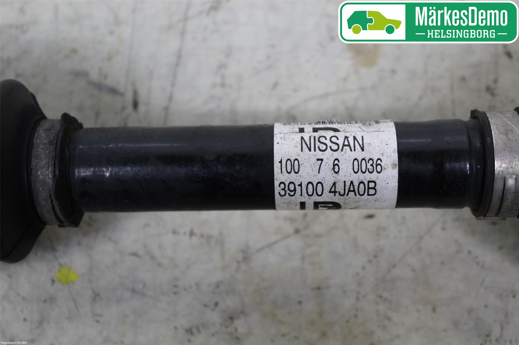 Nissan NAVARA, TREK-1 17-21 Drivaxel Fram Vänster