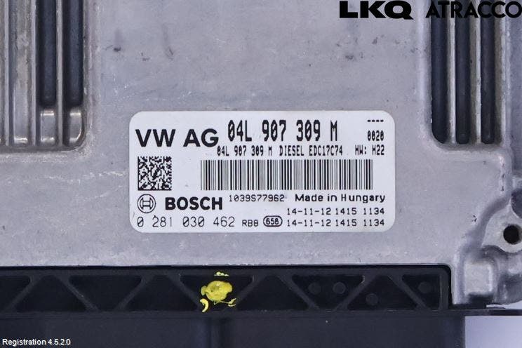 Volkswagen VW PASSAT 15-19 Styrenhet Inspump Diesel