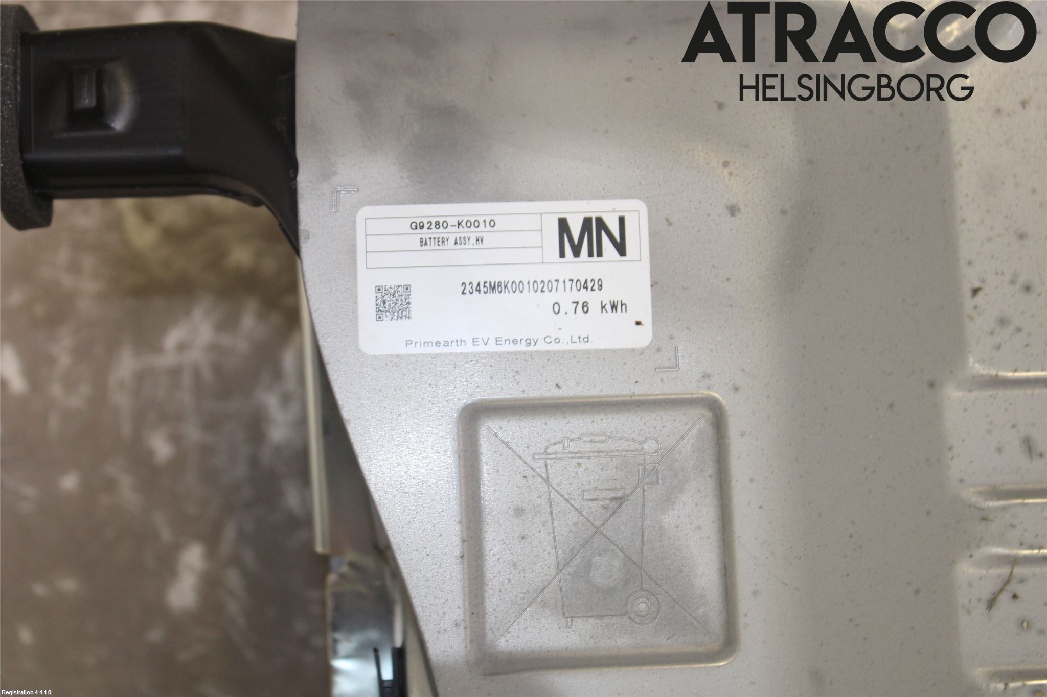 Toyota YARIS XP21 20- Batteri Högspänning