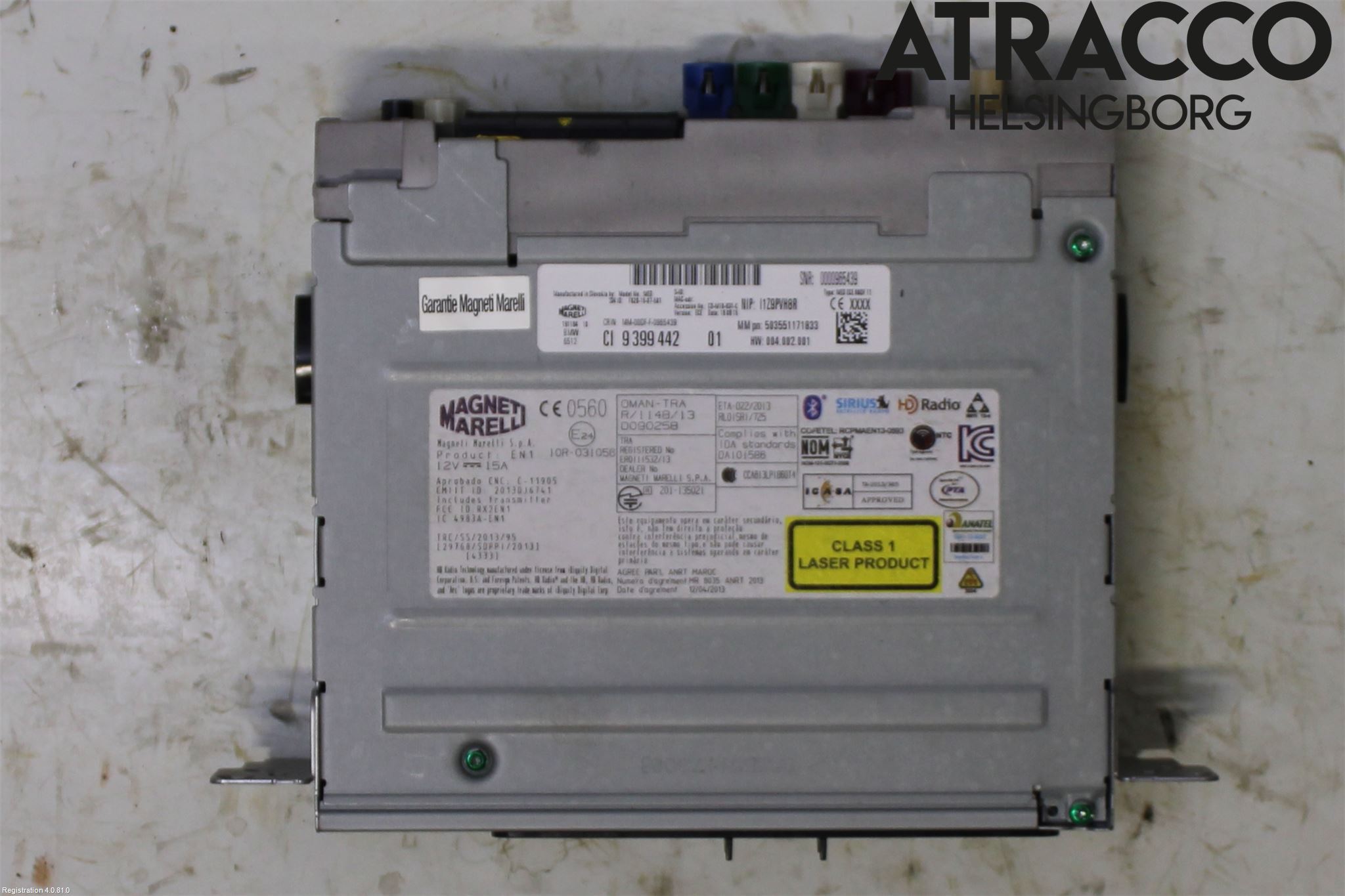 BMW 1 F20/F21 11-19 Cd Radio - Multimediapanel