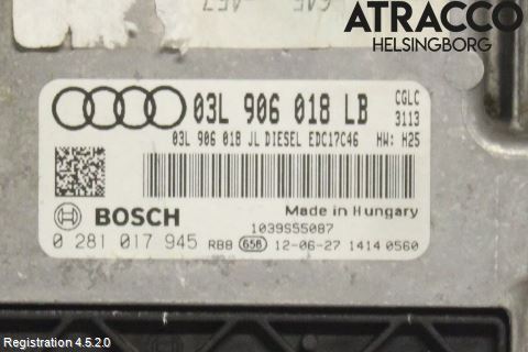 Audi A6/S6 4G 11-18 Styrenhet Inspump Diesel