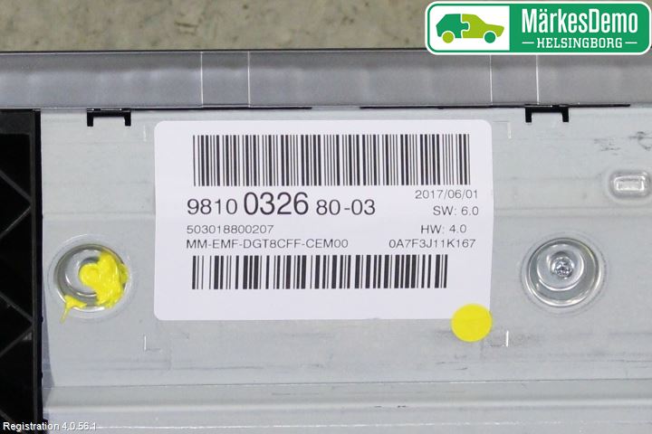 Peugeot 3008 17-24 Kontrolldisplay