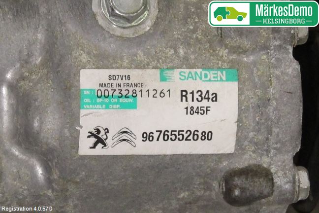 Peugeot BOXER 07-14 Ac Kompressor