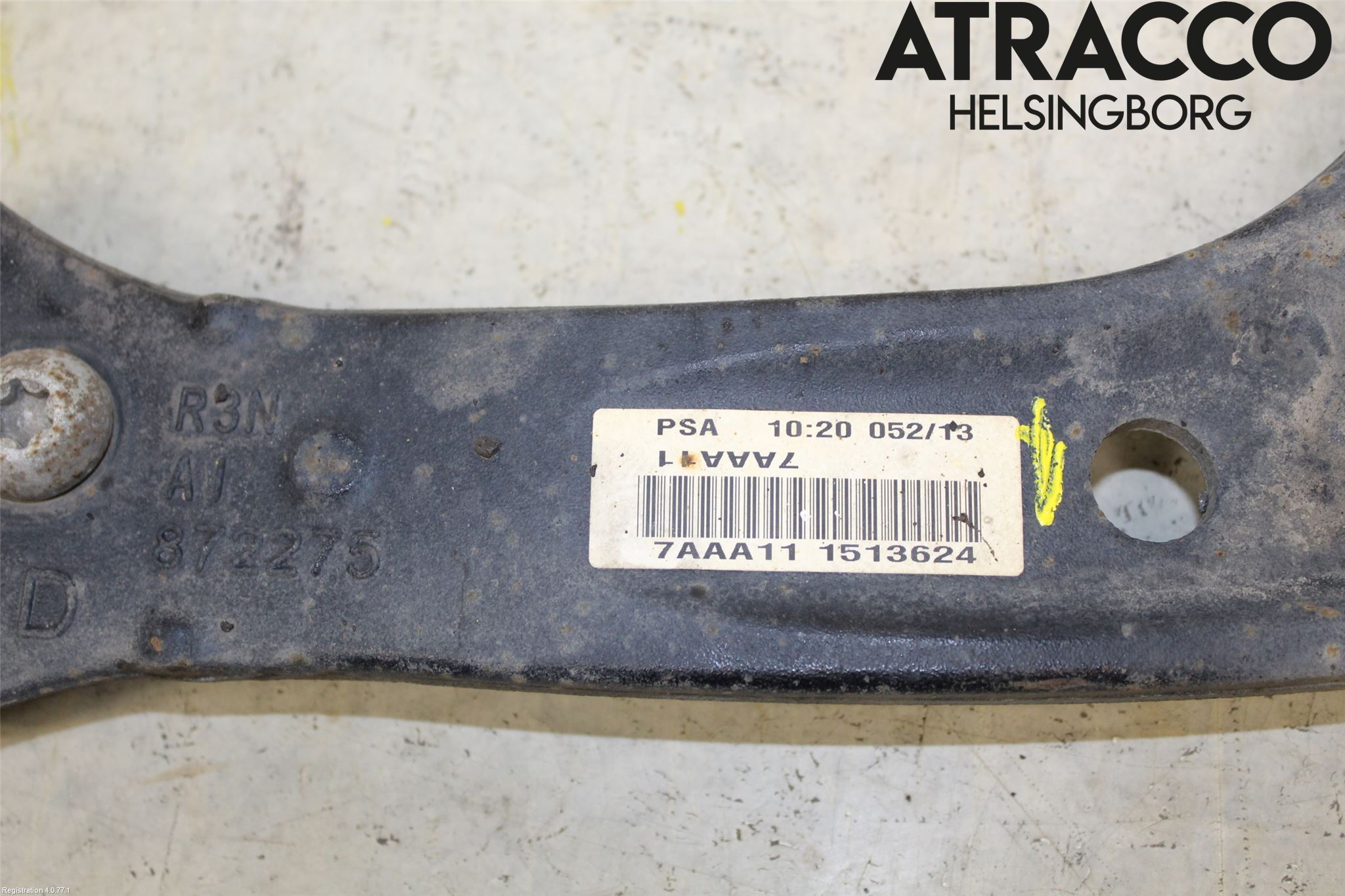 Peugeot 508 11-18 Bärarm Fram Undre Hö