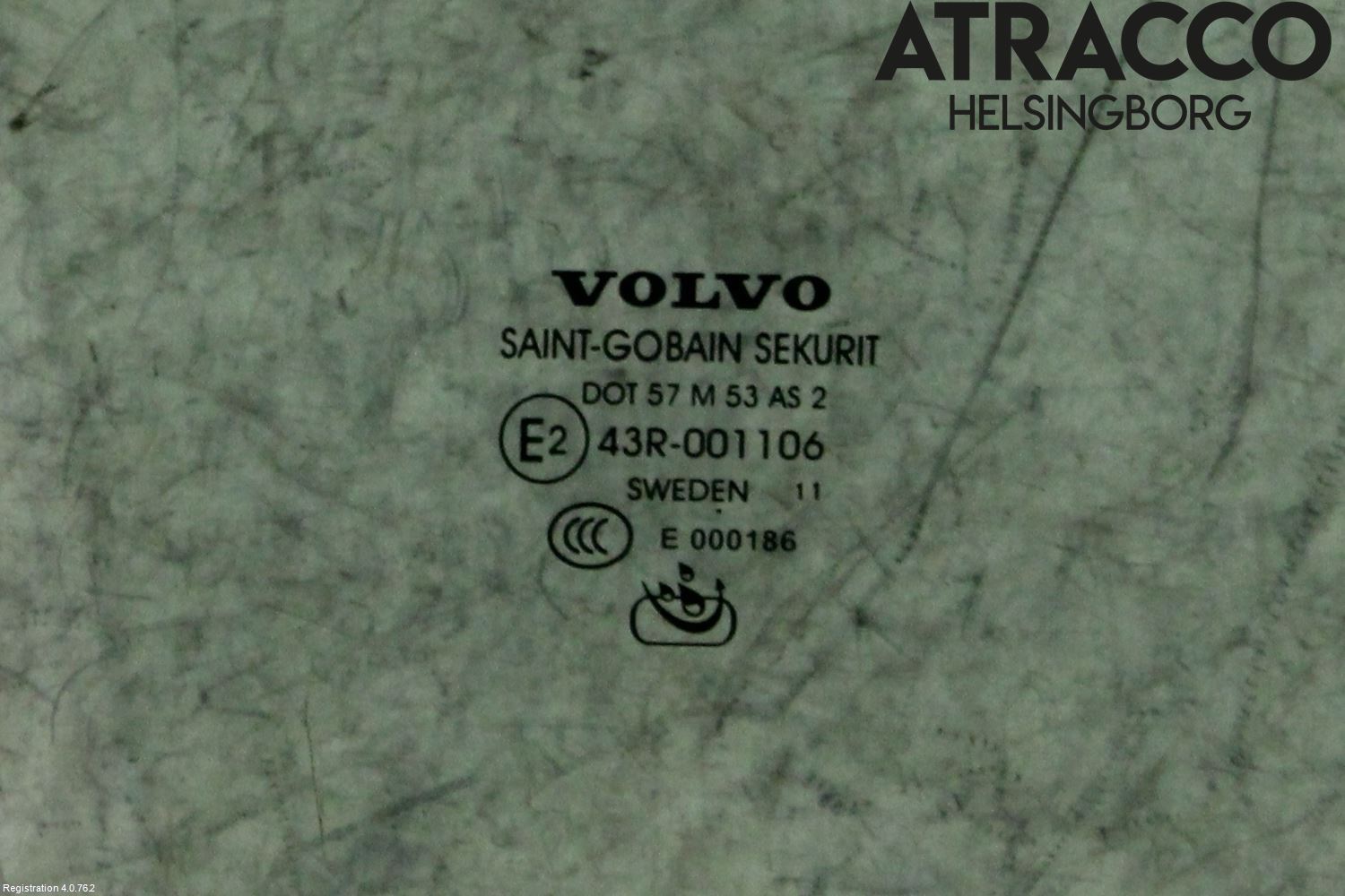 Volvo V50 08-12 Dörruta Fram Höger