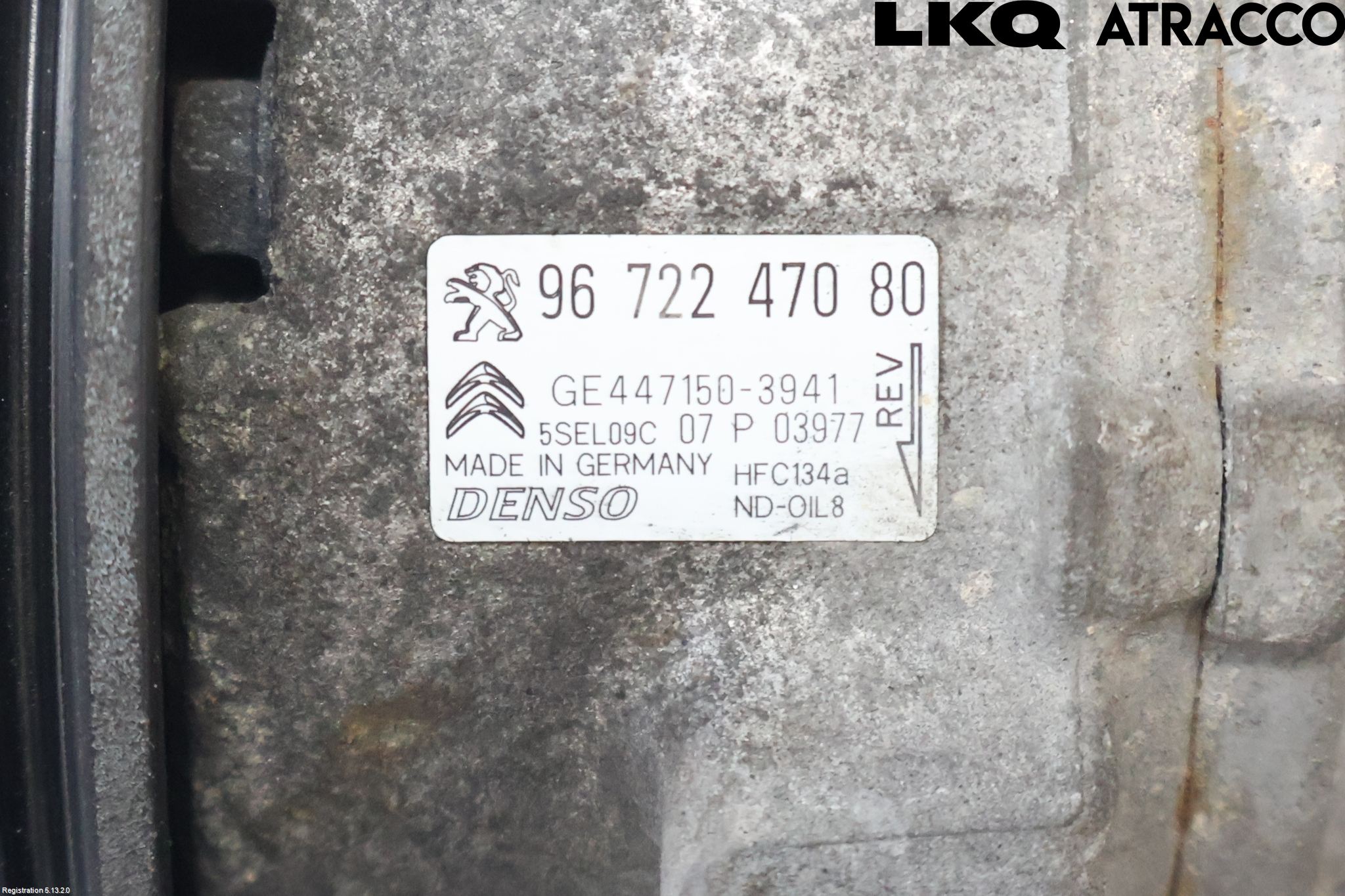 Peugeot 208 12-15 Ac Kompressor