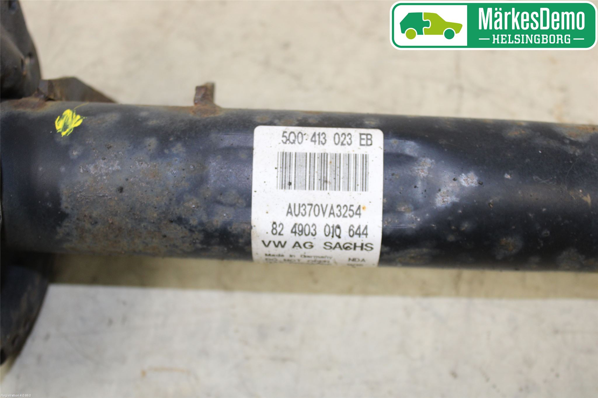 Audi A3/S3 8V 13-20 Fjäderben Fram Höger