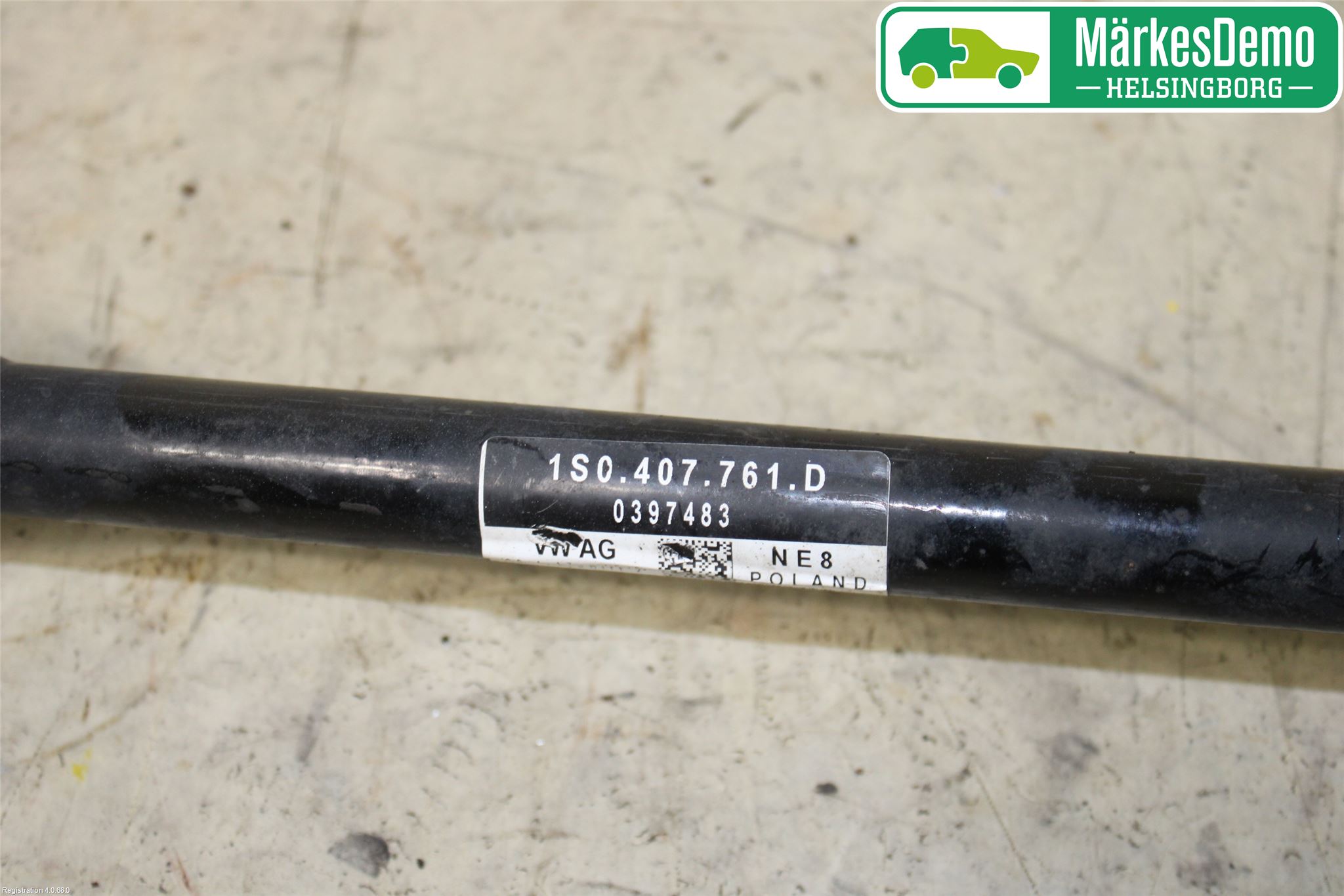 Skoda CITIGO / CITIGO E IV Drivaxel Fram Vänster