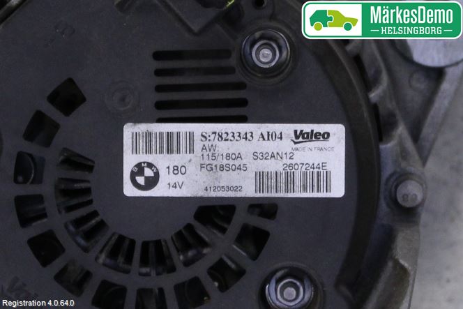 BMW 1 F20/F21 11-19 Generator
