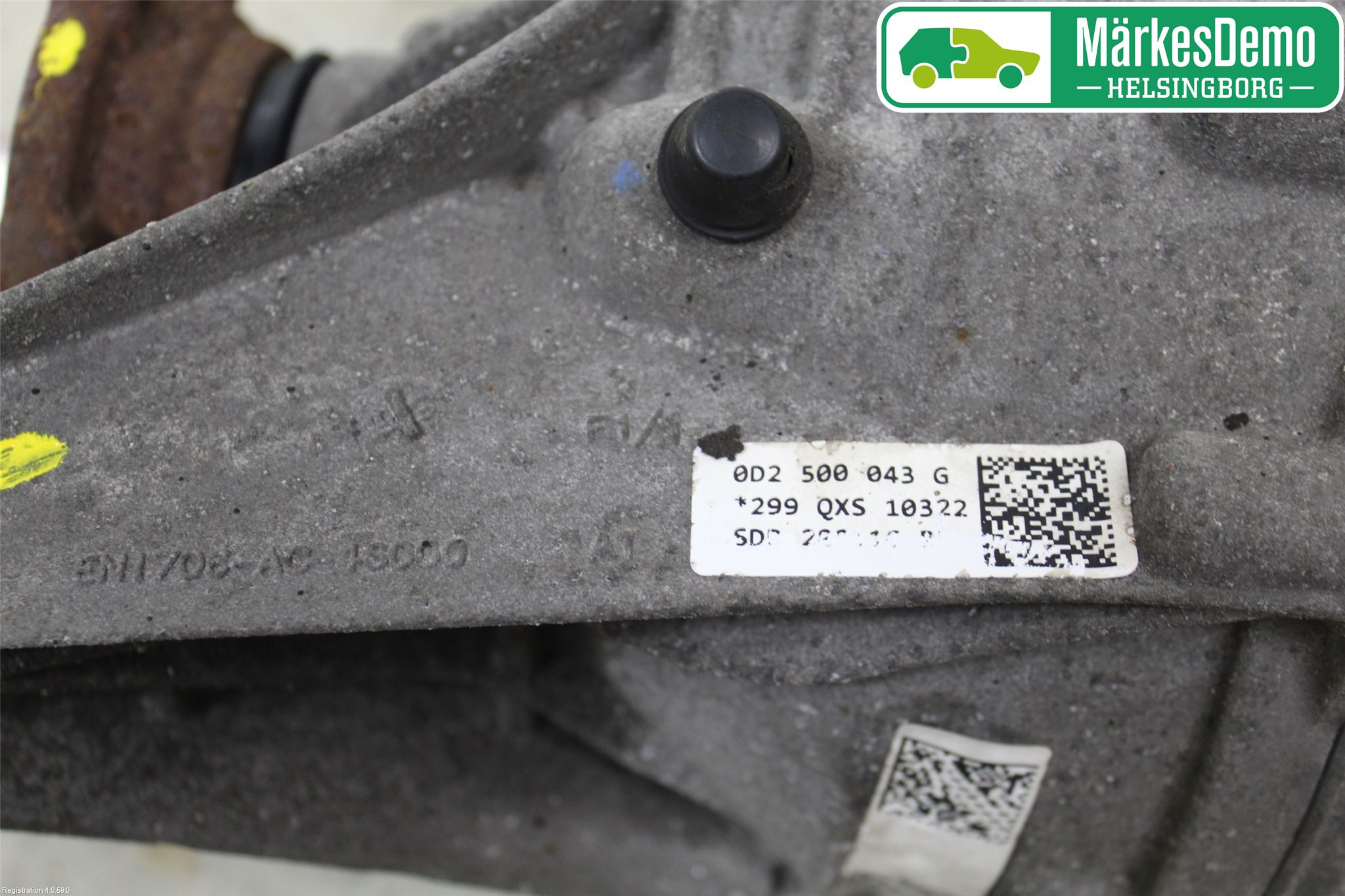 Audi A4/S4 B9 16-19 Bakväxel-Diff