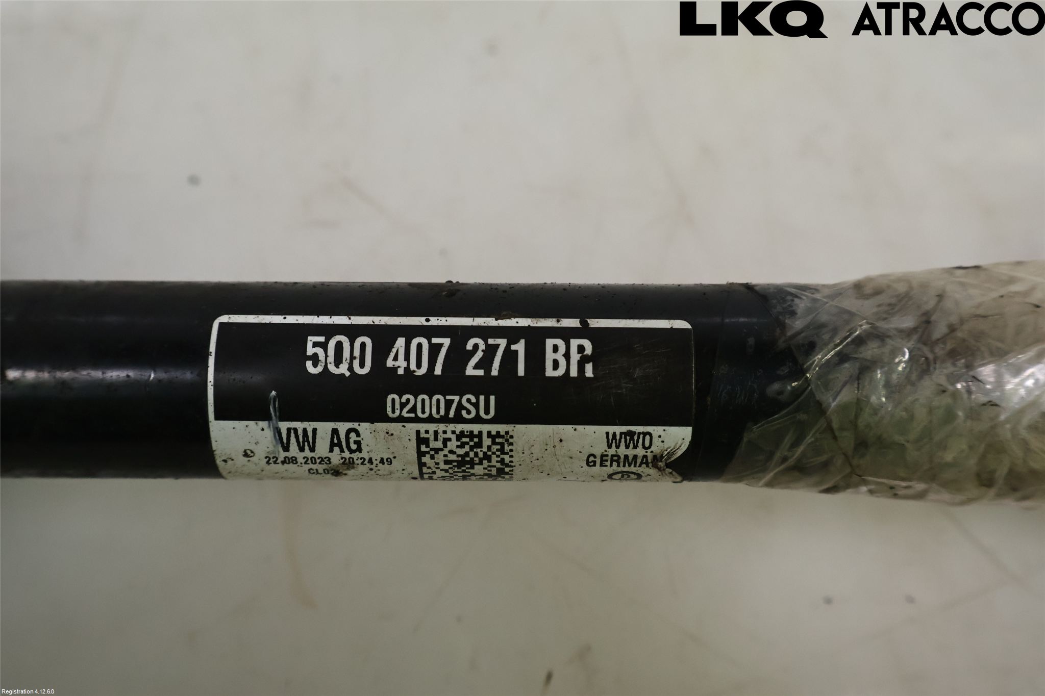 Volkswagen VW GOLF / E-GOLF VIII 20- Drivaxel Fram Vänster