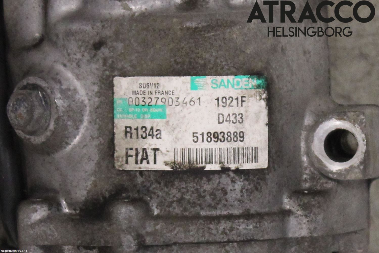 Fiat QUBO Ac Kompressor