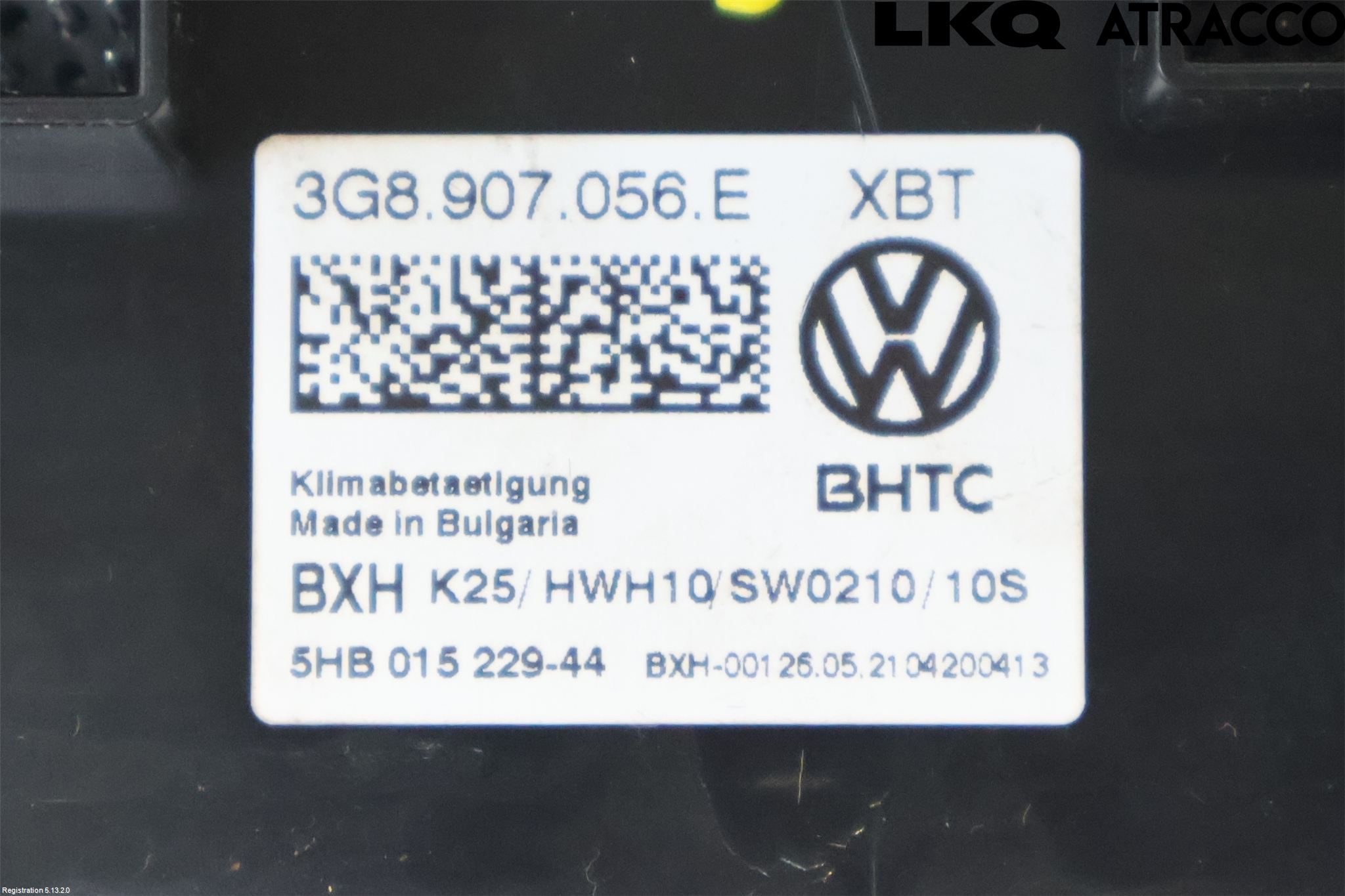 Volkswagen VW ARTEON 17- Ac Styrenhet Ac Manöveren