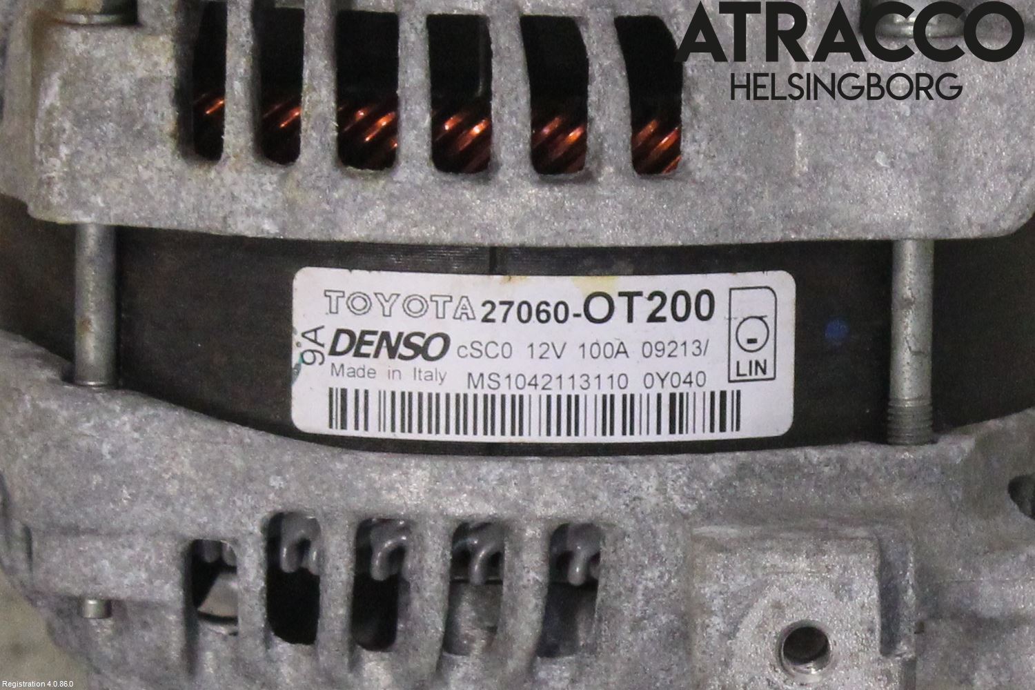 Toyota AURIS 13-19 Generator