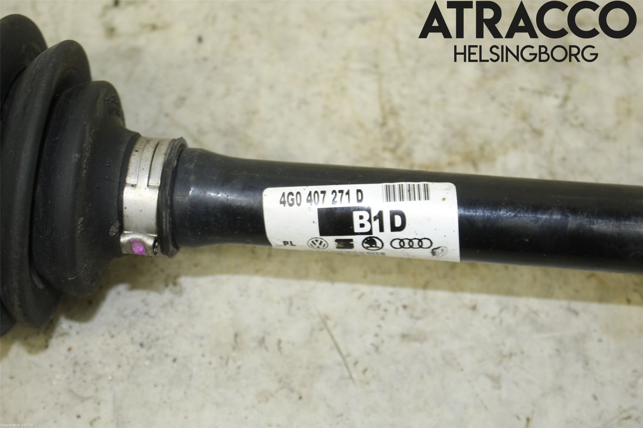 Audi A6/S6 4G 11-18 Drivaxel Fram Vänster