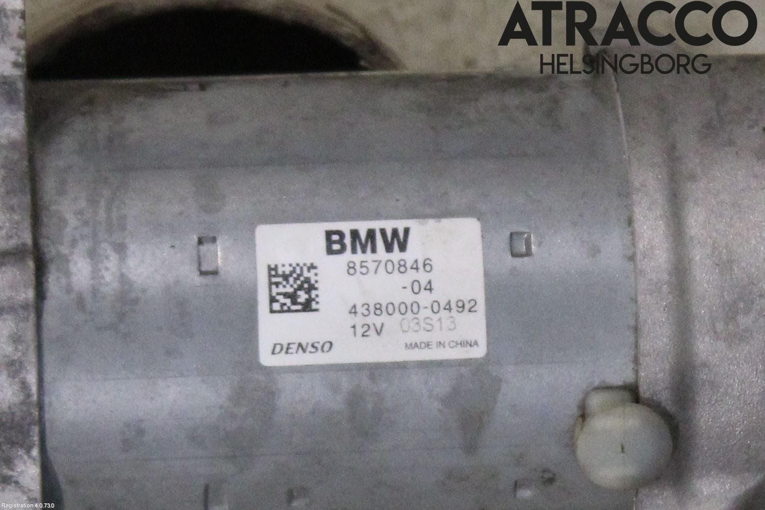 BMW 3 F30/F31/F80 12-19 Startmotor Diesel