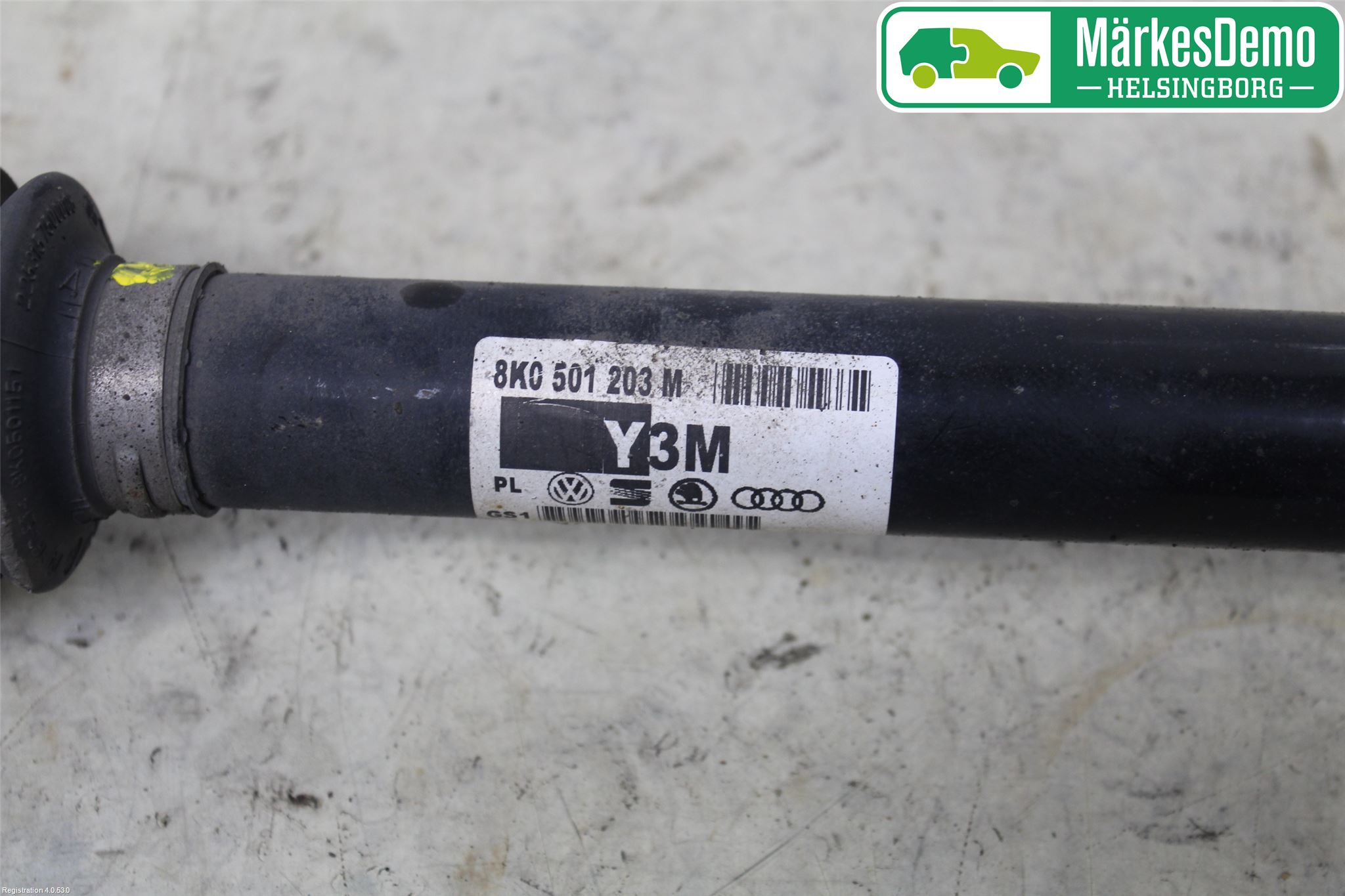 Audi A4 12-15 Drivaxel Bak Höger