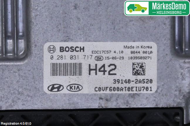 Hyundai i40 16-18 Styrenhet Inspump Diesel