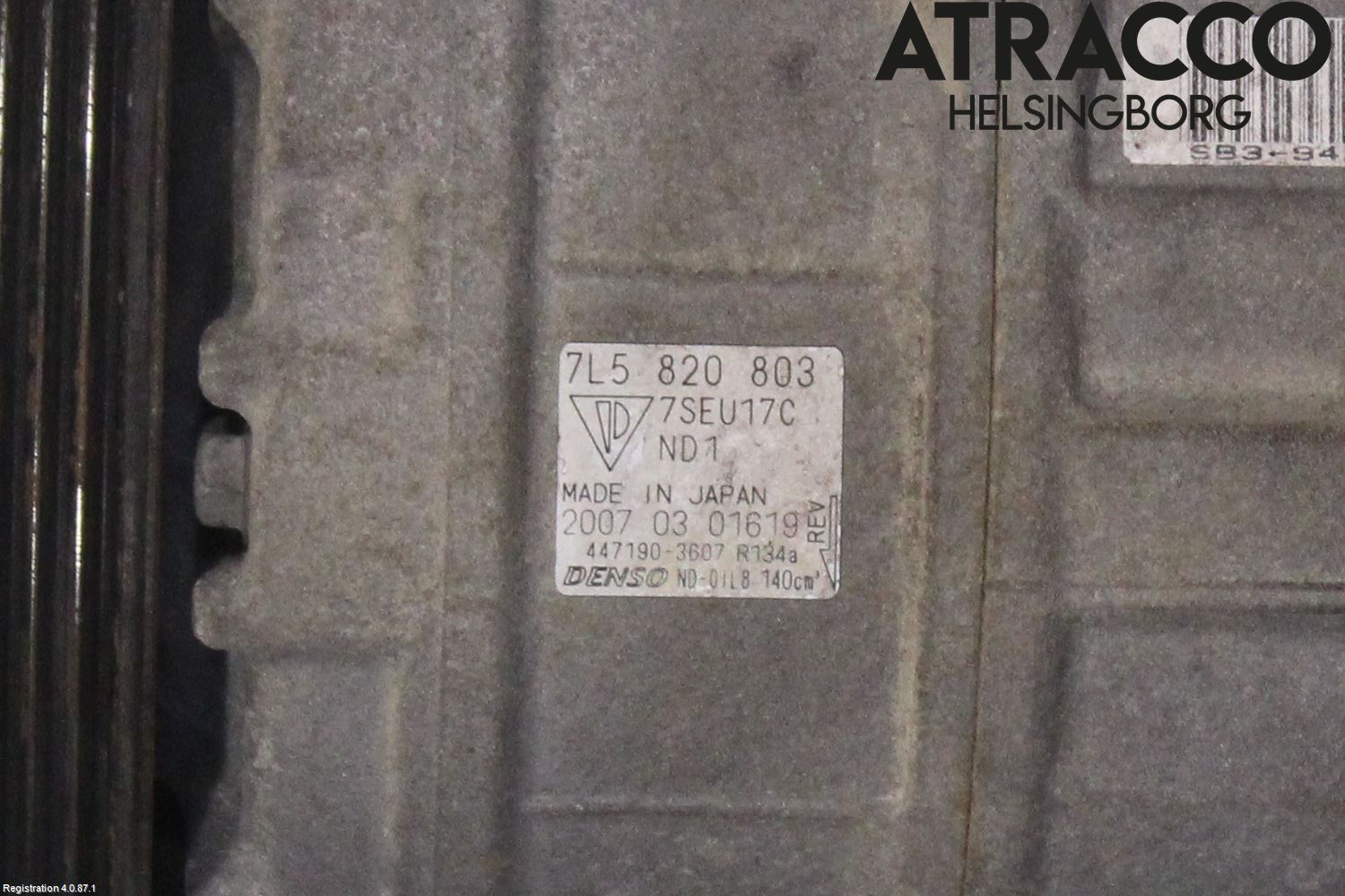 Porsche CAYENNE 03- Ac Kompressor