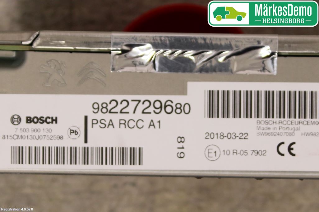 Peugeot PEUGOT 208 16-19 Radio