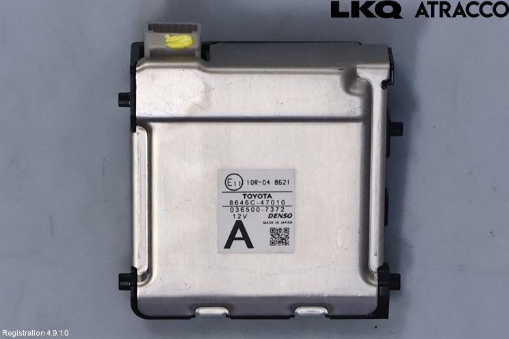 Toyota PRIUS (ZVW50) 16-21 Sensor Aktivt Kollisionsskydd