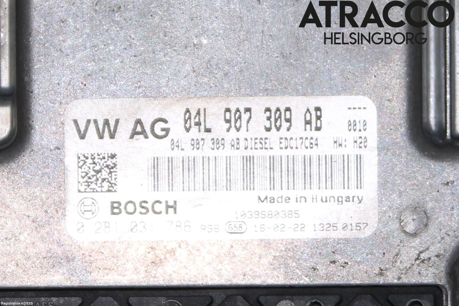 Audi Q3 8U 12-18 Styrenhet Inspump Diesel