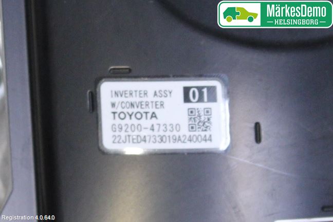 Toyota C-HR 16-23 Hybridconverter