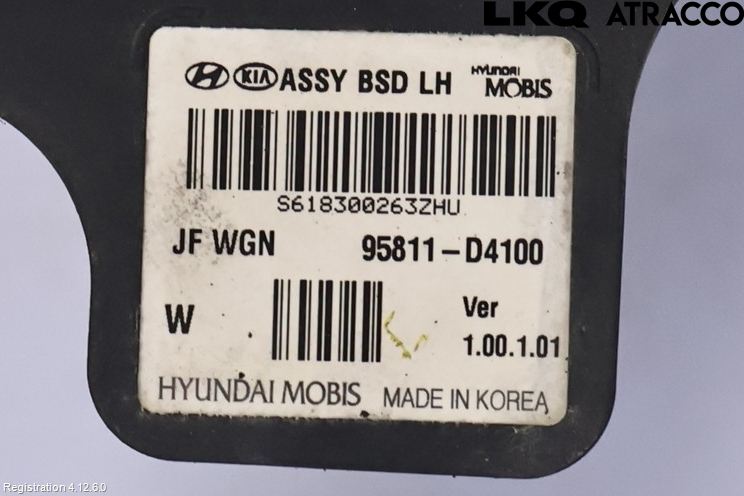 Kia OPTIMA 16-20 Sensor Aktivt Kollisionsskydd