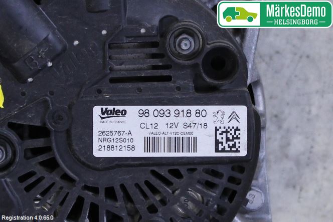 Citroen COTROEN C3 17-24 Generator