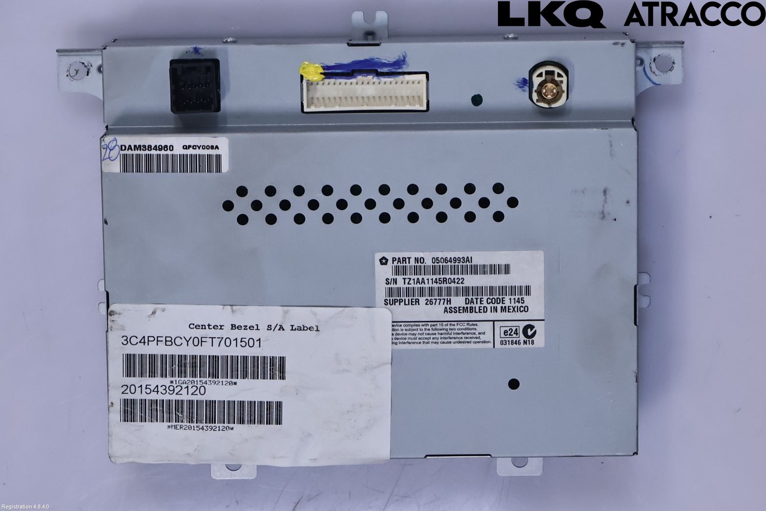 Fiat FREEMONT Multifunktionsdisplay