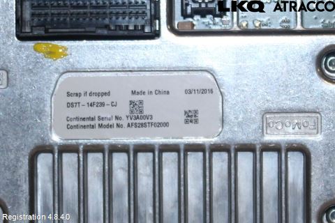 Ford MONDEO 15-22 Multifunktionsdisplay