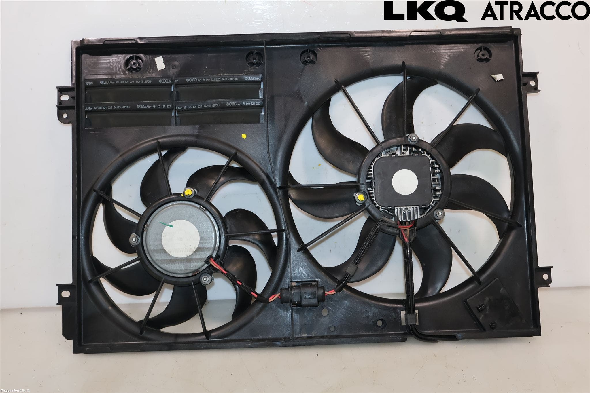 Volkswagen VW PASSAT 11-14 Kylfläkt El